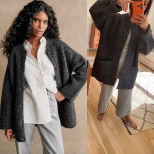 SEZANE Nathael Gray Jacket M